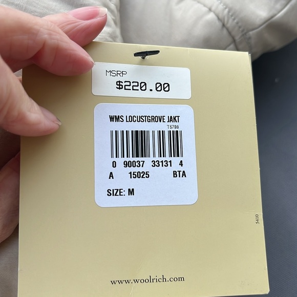 Woolrich duck down jacket, new tags size medium - Picture 12 of 12